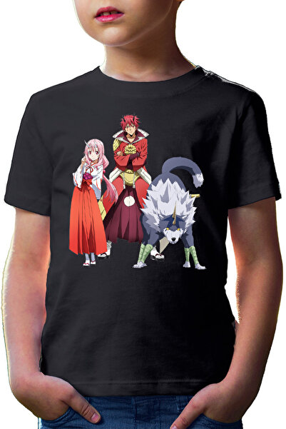 OEM TenSura That Time Slime Ranga Shuna Demons Kids T-shirt