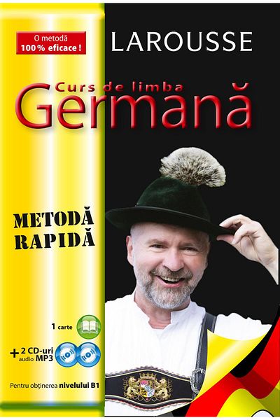 Editura Meteor Press German limba course. Rapid method + 2 CDs, Larou
