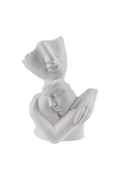 OEM Ceramic Vase Shaped as Woman Bust with Child
