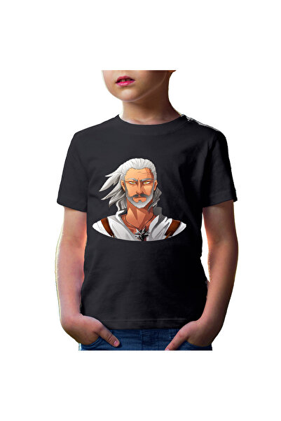 OEM Tricou copii The Witcher Geralt of Rivia Minecraft Tlaucher