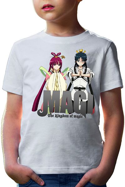 OEM Tricou copii Magi The Labyrinth of Magic Group Photo Kou Empire Hakuryuu