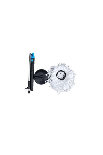 Cezarino Rotating Round Mop, 3-Piece, Telescopic Handle, Microfiber