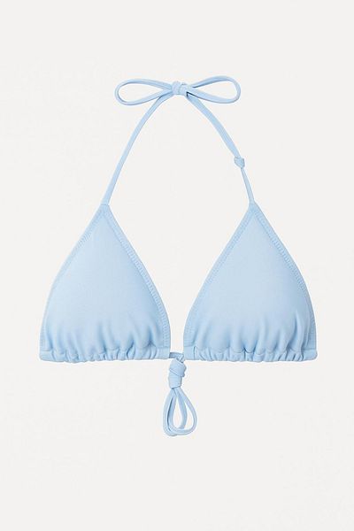 HAKKE Tie-Up Triangle Bikini Set