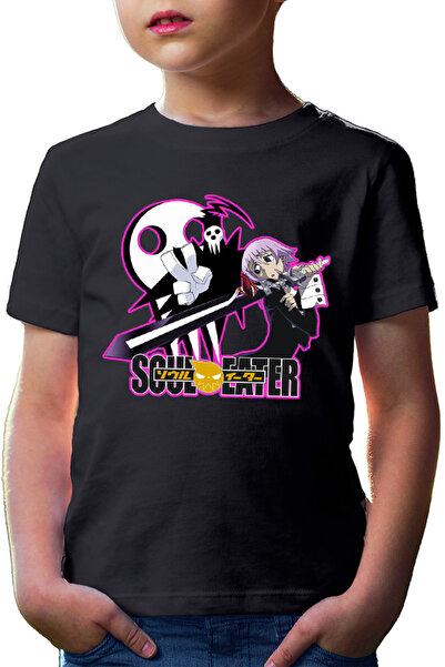 OEM Παιδικό μπλουζάκι Soul Eater Death The Kid Crona Ψυχική Anime Κωμωδία