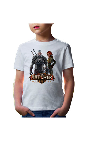 OEM Tricou copii The Witcher Eskel Thronebreaker Tales Wild Heart
