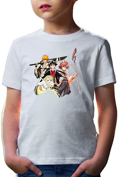 OEM Tricou copii UQ Holder Touta McDowell Negi Ichigo Bleach