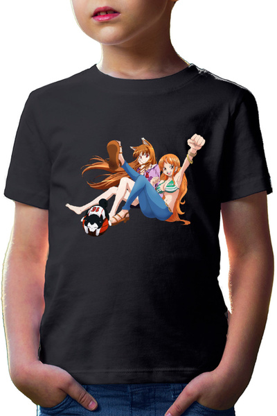 OEM Spice and Wolf Holo One Piece Kuroko no Basket Παιδικό T-shirt