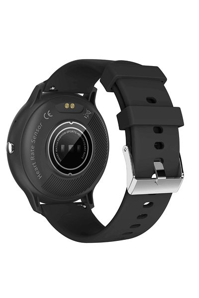 OEM TWINKLER TKY-ZL02Cpro Men's Smartwatch, 1.28" TFT, BT 5.2, DaFit, Silicone, Black, Sport