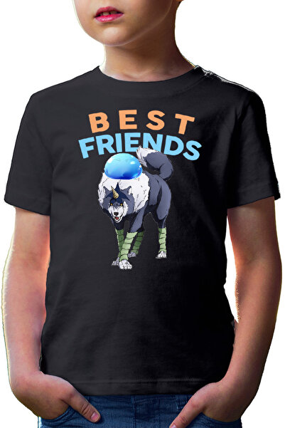 OEM TenSura Slime Isekai Ranga Rinmuru Φίλοι Σκύλος Παιδιά T-shirt