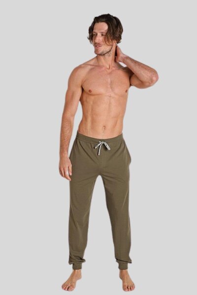 BOSS Regular Fit Erkek Spor Pantolon Yeşil