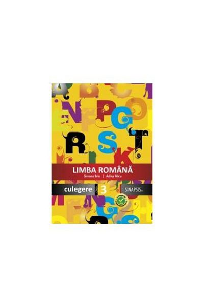 Editura Sinapsis Romanian language. Collection for the third grade, Adina