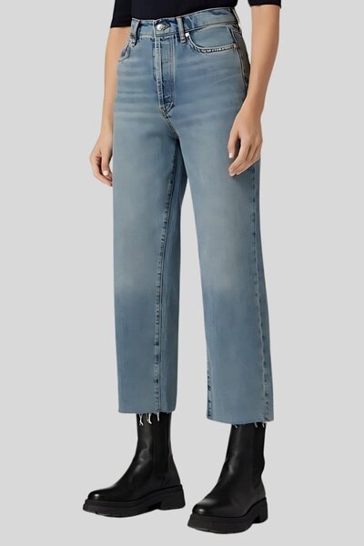 HUGO Kadın Jean Pantolon Mavi 445