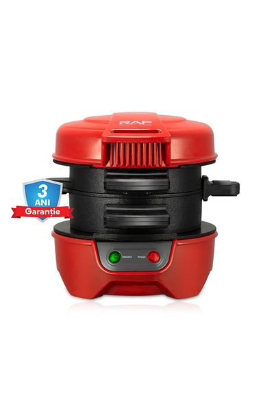 Blasko Aparat de sandwichuri RAF 666, Burger Maker, 600W, preparare rapida de sandwichuri si burgeri acasa