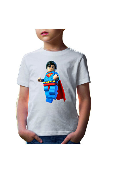 OEM Tricou copii Superman Heroes Technic Duplo Ninjago