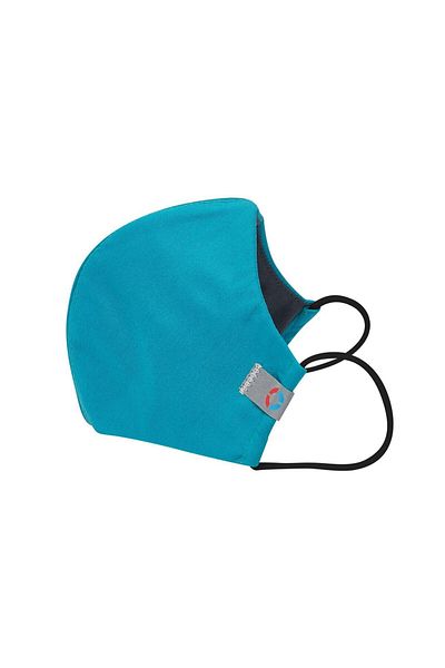OEM Set of 5 Reusable Antimicrobial Protective Masks - Teal | Cherokee Mask Size: M/L