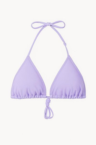 HAKKE Tie-Up Triangle Bikini Set