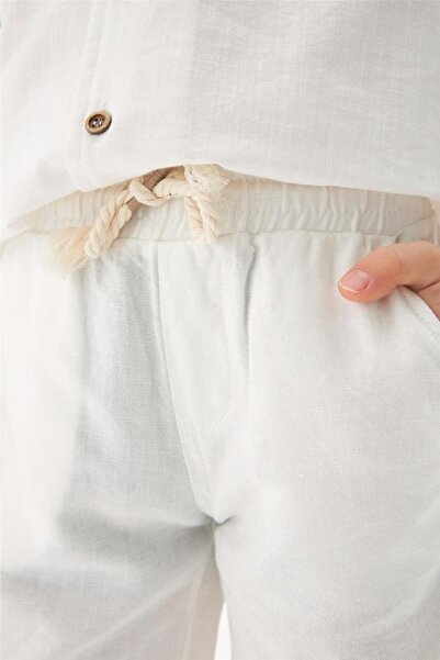 Nebbati Boy White Shorts