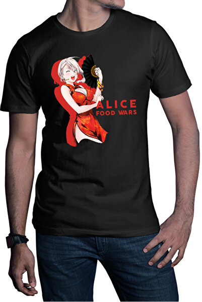 OEM Tricou barbati Food Wars Alice Fan Chinese Dress Animeuri