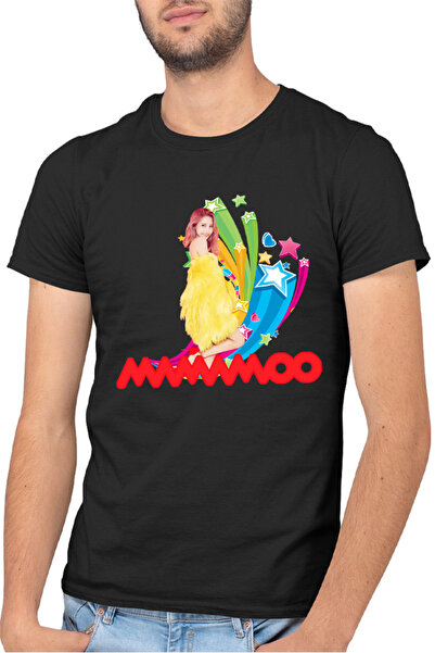 OEM Tricou barbati Mamamoo Wheein Moonbyul Solar Διαγωνισμός Happy