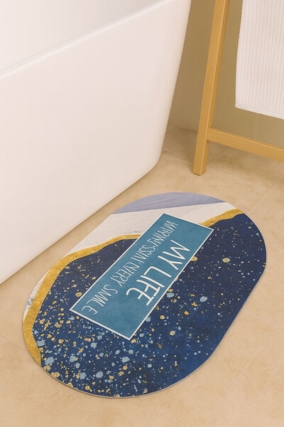 SİHİRLİ AYAKLAR Super Absorbent Quick Drying Non-Slip Bath Mat 40X60 cm