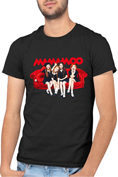 OEM Ανδρικό T-shirt Mamamoo Sofa Student Concept Photo Idol K-Pop