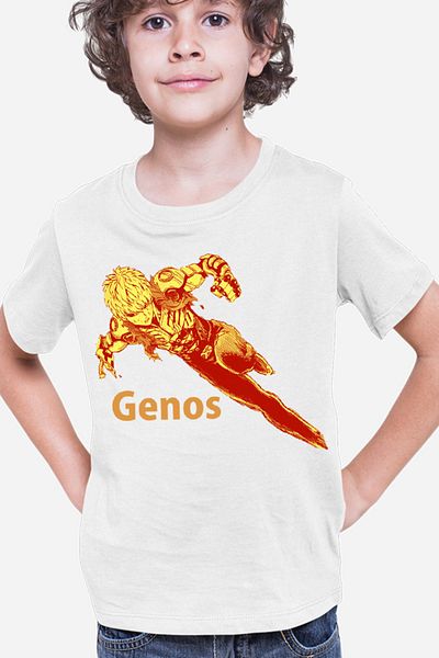 OEM Tricou copii One-Punch Man Genos Robot Android Super Powers