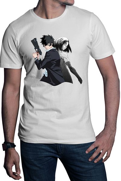 OEM Men's T-shirt Battle Angel Alita Gally Shinya Agents Police