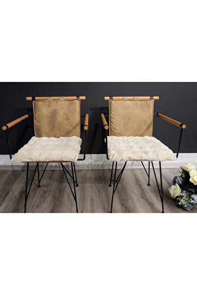 İpek-İpeksim Dekoratif Halı İKİLİ BUBBLE MİNDER SANDELYE MİNDERİ