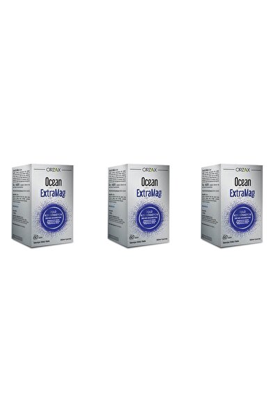 Ocean Ocean Extramag 200 Mg Magnezyum 60 Tablet 3'lü Paket