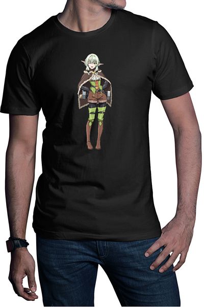 OEM Tricou barbati Goblin Slayer Elf Forest Helper Magic Healer Fantasy Anime