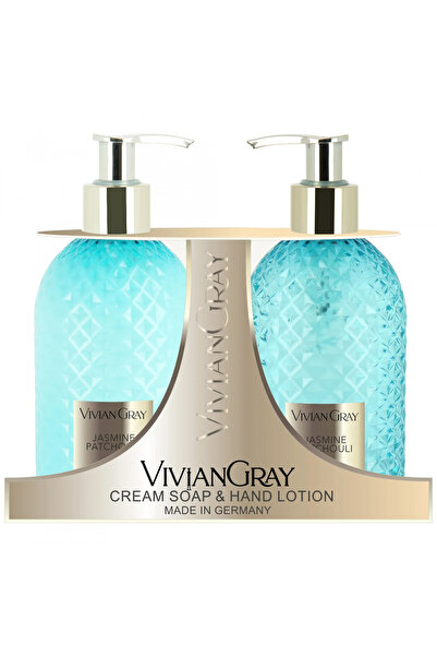 Vivian Gray Set cadou Jasmine & Patchouli, Unisex, Săpun lichid, 300 ml + Cre...