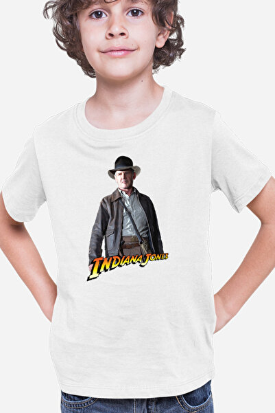 OEM Παιδικό μπλουζάκι με τον Ιντιάνα Τζόουνς του Τζορτζ Λούκας από το βιντεοπ...
