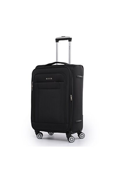 Ormi cărucior rigid, 4 roți, negru, 35x23x57cm