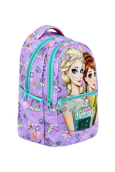 Çanta Trend Geantă de școală pentru 3 ani pentru școala primară cu model Frozen, nutriție pentru fete și suport pentru stilou