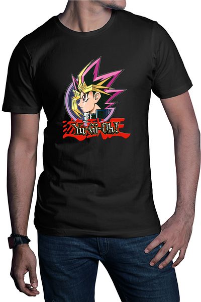 OEM Tricou barbati Yu Gi Oh Yugi Mutou Duel Card Game Kakalot