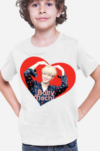 OEM Tricou copii BTS Jimin Baby Mochi Happy Face Smile
