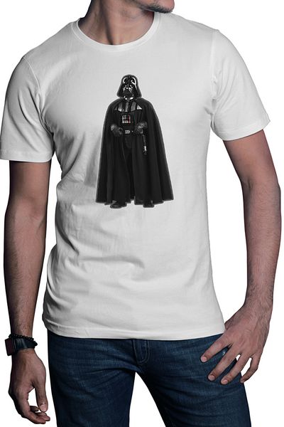 OEM Men's T-shirt Star Wars Darth Vader Jedi Laser Superpower Sci-fi
