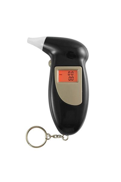 barste LCD Alcohol Tester with 4 Replacement Caps,