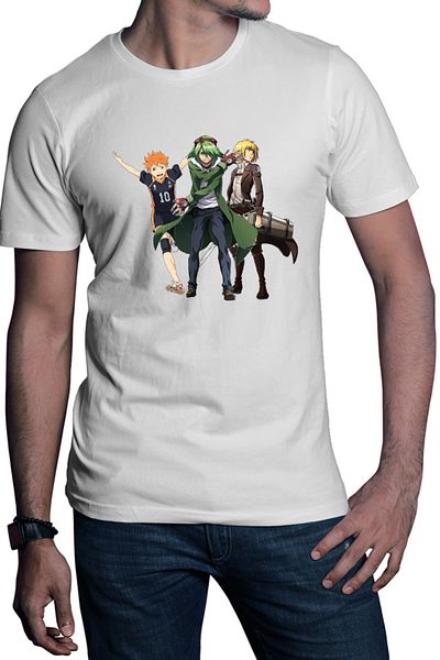 OEM Men's T-shirt Akame ga Kill Lubbock Takahiro Spider Anime Gore