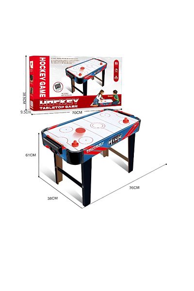 Flippy Graffiti Air Hockey Table with Long Legs, Flippy, PVC, 2 Pucks, Scoreboard, 2 Pushers