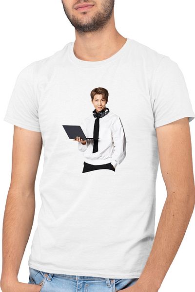 OEM Tricou barbati BTS Kim Nam-joon RM Rapper Main Smart Disastrous