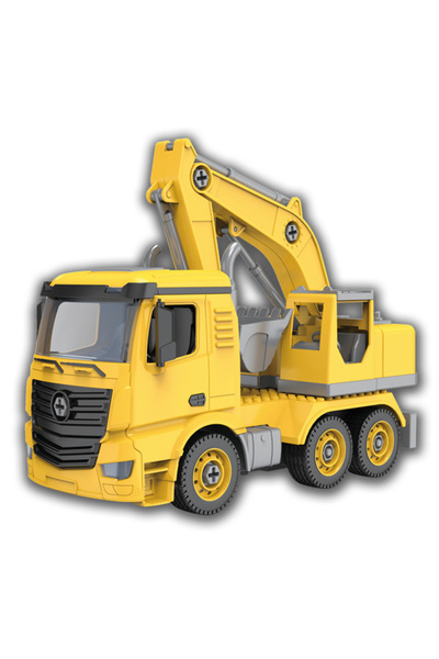 shumee Blocuri Logis - Excavator - 63 de piese!