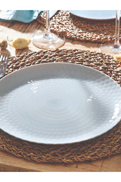 Luminarc Pampille Dishwasher and Microwave Safe Tempered Glass Dinner Plate 25cm