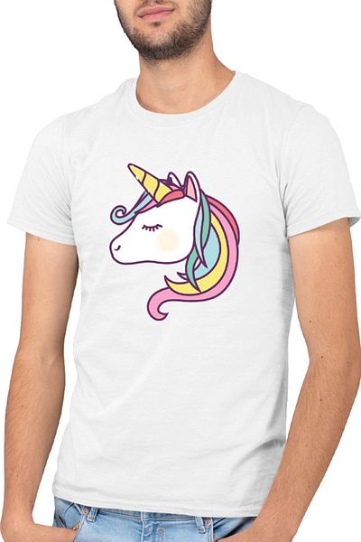 OEM Men's T-shirt Unicorn Squad Horse Magic Fairytale