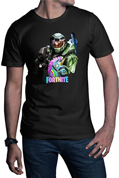 OEM Tricou barbati Halo Chief Cortana Fortnite Lama Battle