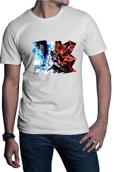 OEM Men's T-shirt Bleach Ichigo Anime Kage Japan Samurai