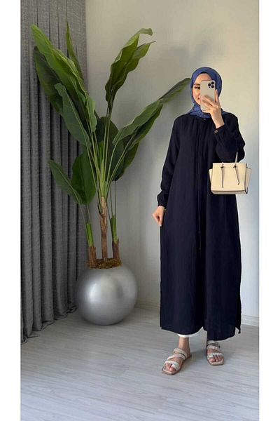 BelezaStore Φόρεμα πουκάμισο μουσελίνας