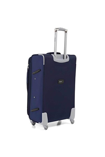 Senator Soft Side Luggage Lightweight Suitcase Spinner Expandable Luggage For Travel Ll003 (NAVY BLUE)