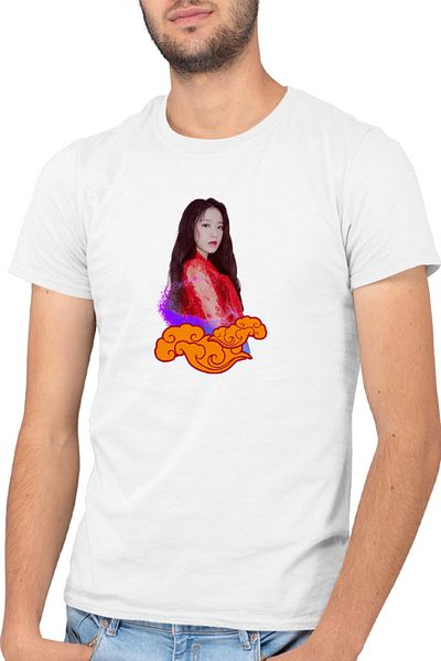 OEM Tricou barbati I-DLE Clouds Gorgeous Woman Singer Talent