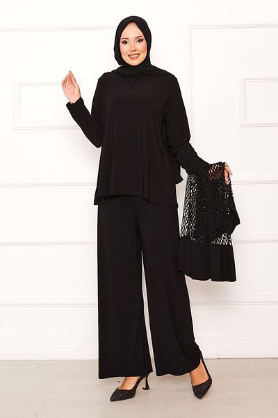 EBRUTESETTÜR Sandy Triple Set with Mesh Detail